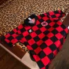 BYON - Lotto Red & Black Checkerboard